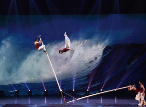 Foto: Feuerwerk der Turnkunst